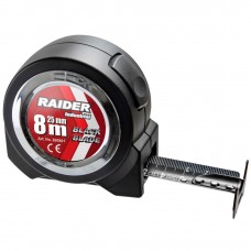 RAIDER RULETA PROFESIONALA 8 M X 25 MM RAIDER RULETA PROFESIONALA 8 M X 25 MM